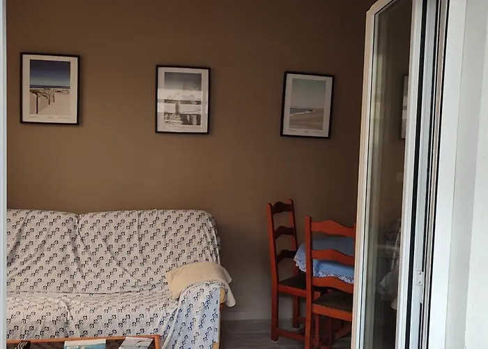 شقة T2 Climatise Independant Avec Terrasse, Garage A Velos, Centre A 3 Minutes Des Plages Et Des Rues Pietones آركاشو