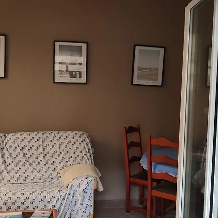 公寓 T2 Climatise Independant Avec Terrasse, Garage A Velos, Centre A 3 Minutes Des Plages Et Des Rues Pietones 阿卡雄